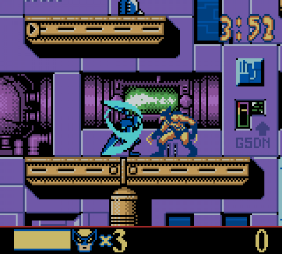 X-Men: Wolverine's Rage Screenshot 13 (Game Boy Color)