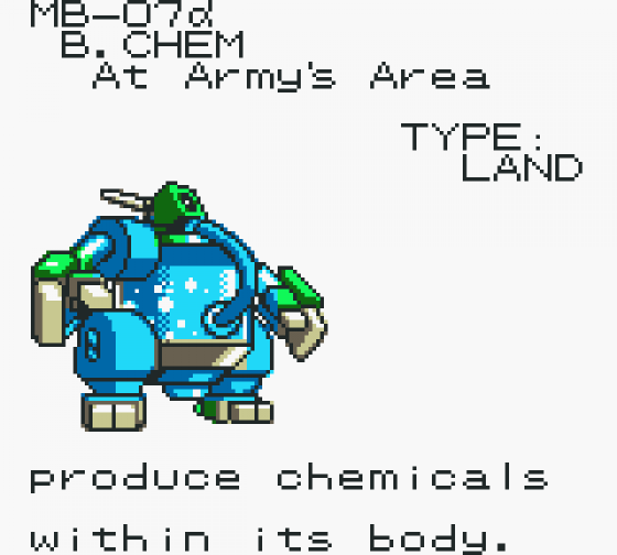 Metal Walker Screenshot 28 (Game Boy Color)