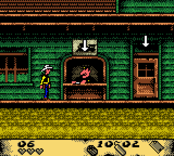 Lucky Luke: Desperado Train Screenshot 10 (Game Boy Color)