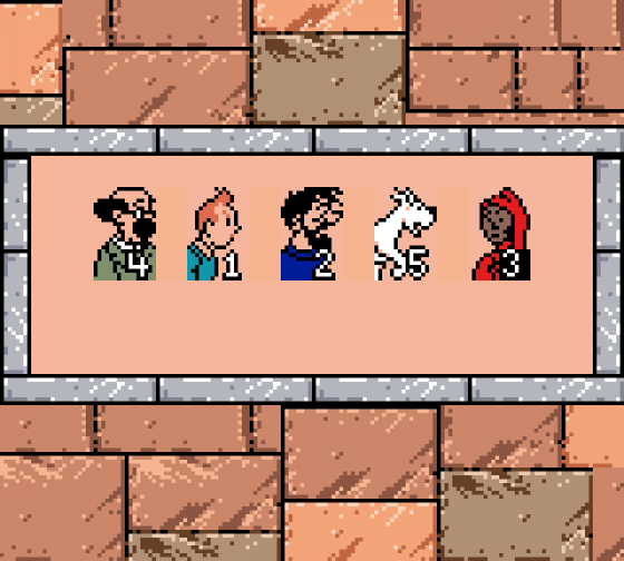 Tintin: Le Temple du Soleil Screenshot 14 (Game Boy Color)