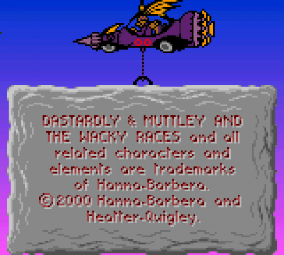 Wacky Races Screenshot 10 (Game Boy Color)