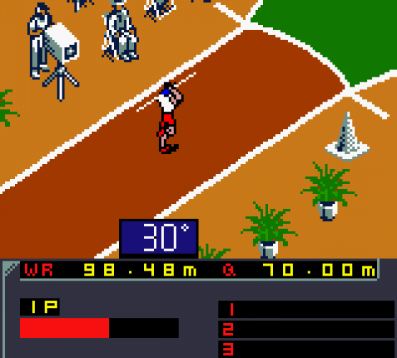 ESPN International Track & Field Screenshot 12 (Game Boy Color)