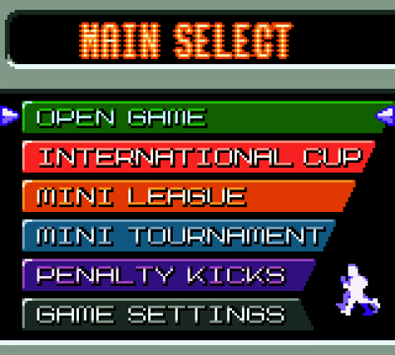 International Superstar Soccer 2000 Screenshot 9 (Game Boy Color)