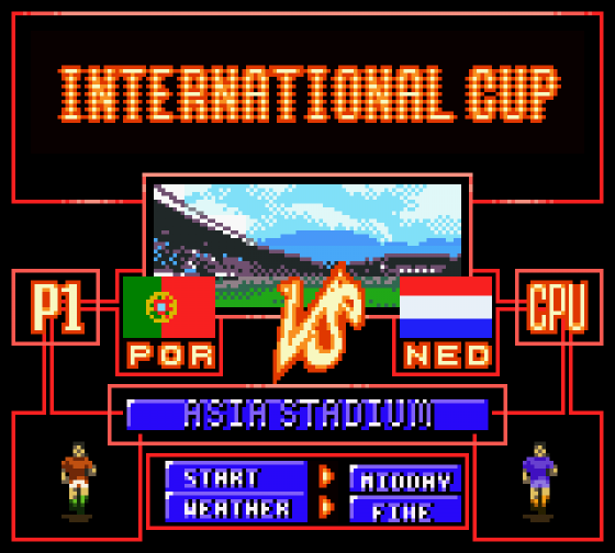 International Superstar Soccer 2000 Screenshot 10 (Game Boy Color)