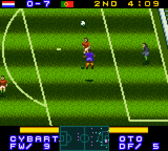 International Superstar Soccer 2000 Screenshot 11 (Game Boy Color)