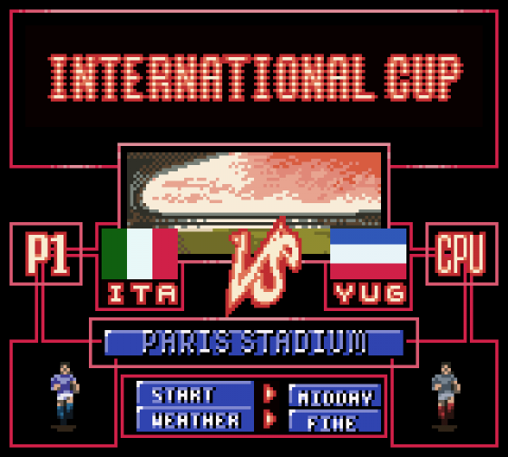 International Superstar Soccer 2000 Screenshot 19 (Game Boy Color)