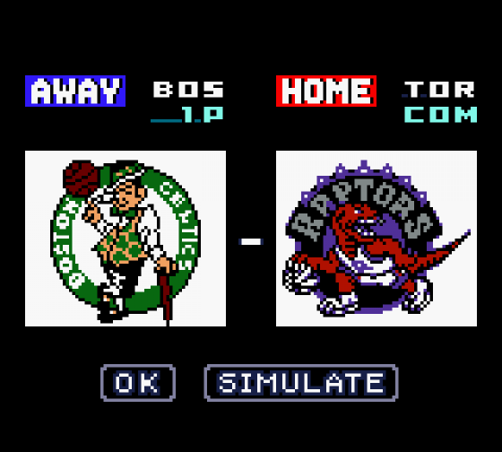 NBA in the Zone 2000 Screenshot 7 (Game Boy Color)