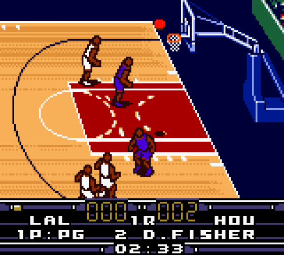 NBA in the Zone 2000 Screenshot 13 (Game Boy Color)