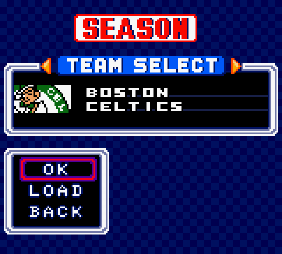 NBA in the Zone 2000 Screenshot 17 (Game Boy Color)