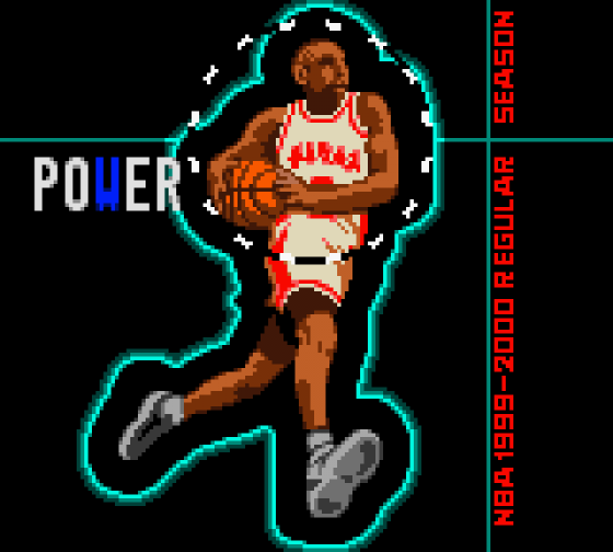 NBA in the Zone 2000 Screenshot 21 (Game Boy Color)