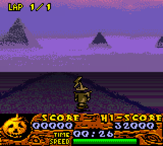 Halloween Racer Screenshot 8 (Game Boy Color)