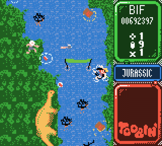 Toobin Screenshot 14 (Game Boy Color)