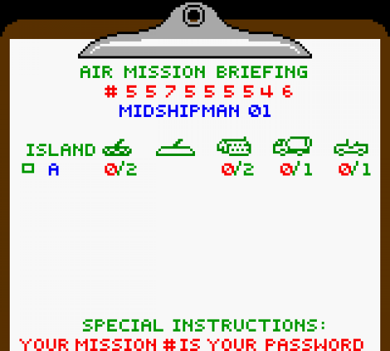 Wings Of Fury Screenshot 21 (Game Boy Color)