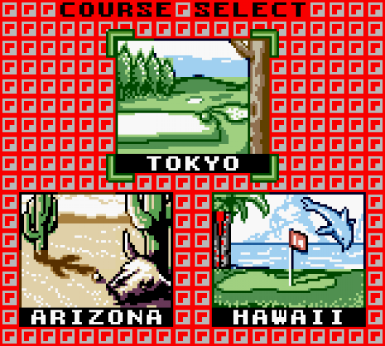 Hole in One Golf Screenshot 9 (Game Boy Color)