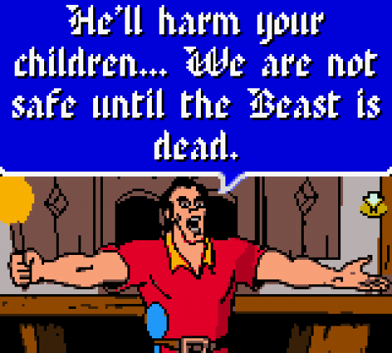 Beauty And The Beast: A Board Game Adventure Screenshot 17 (Game Boy Color)