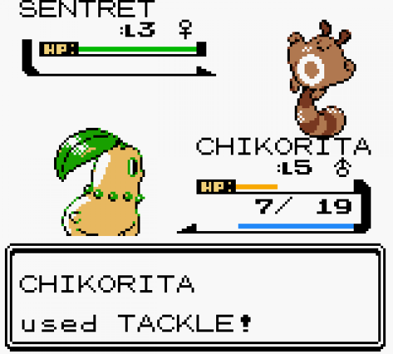 Pokémon Silver Version Screenshot 5 (Game Boy Color)