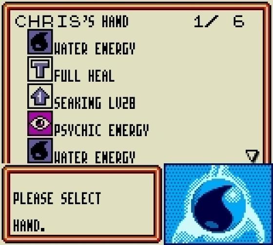 Pokémon Trading Card Game Screenshot 15 (Game Boy Color)