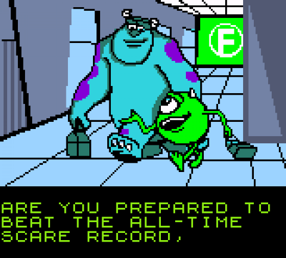 Monsters Inc. Screenshot 11 (Game Boy Color)