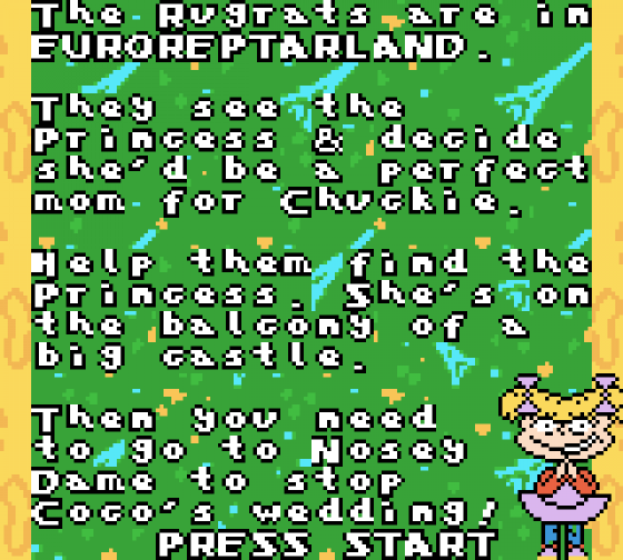 Rugrats In Paris: The Movie Screenshot 10 (Game Boy Color)