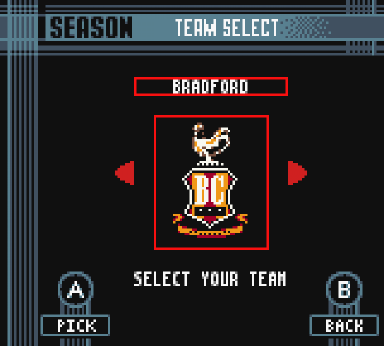 The F.A. Premier League Stars 2001 Screenshot 13 (Game Boy Color)