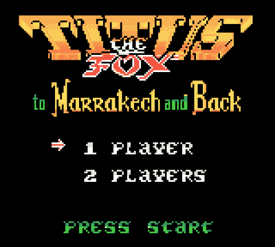 Titus the Fox: To Marrakech and Back