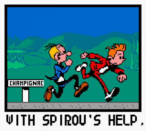 Spirou: The Robot Invasion Screenshot 10 (Game Boy Color)