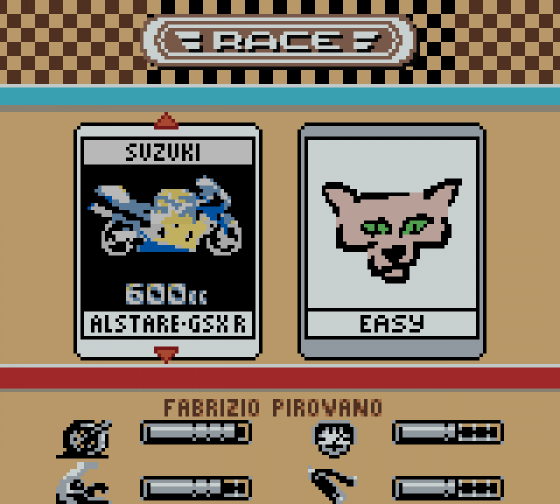 Suzuki Alstare Extreme Racing Screenshot 10 (Game Boy Color)