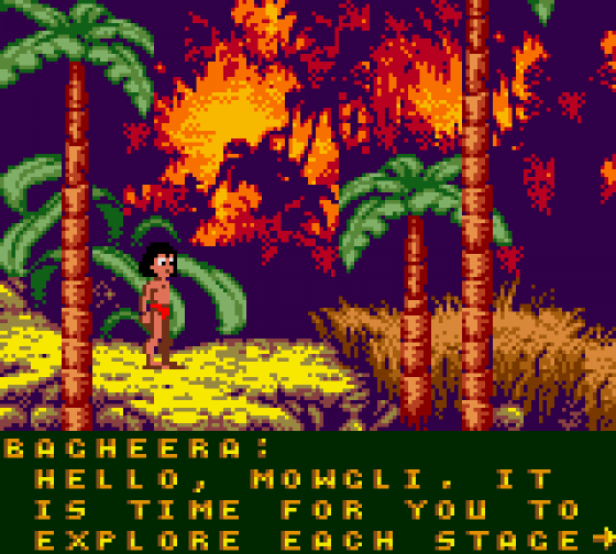 The Jungle Book: Mowgli's Wild Adventure Screenshot 19 (Game Boy Color)