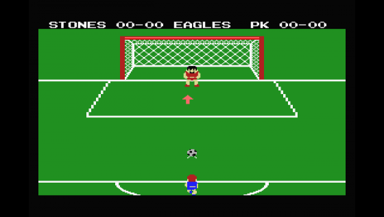 Konami's Football Screenshot 6 (MSX)