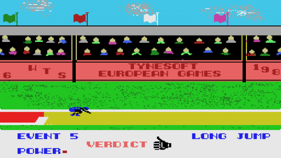 European Games Screenshot 8 (MSX)