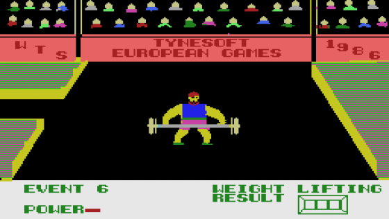 European Games Screenshot 10 (MSX)