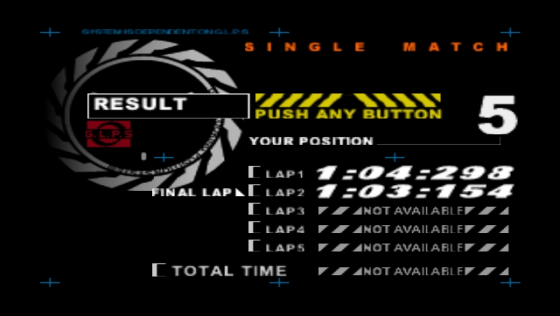 AeroGauge Screenshot 7 (Nintendo 64 (EU Version))