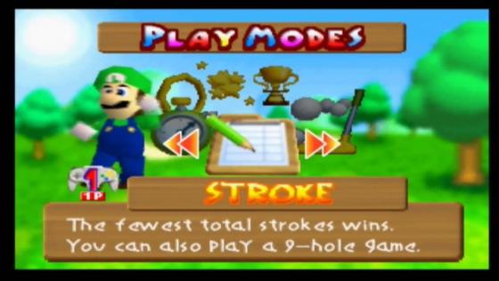 Mario Golf 64 Screenshot 5 (Nintendo 64 (US Version))