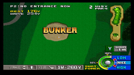 Neo Turf Masters Screenshot 15 (Neo Geo)