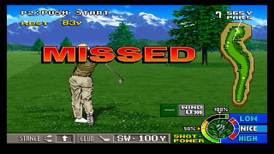 Neo Turf Masters Screenshot 18 (Neo Geo)