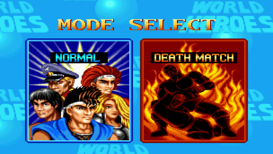 World Heroes Screenshot 7 (Neo Geo)