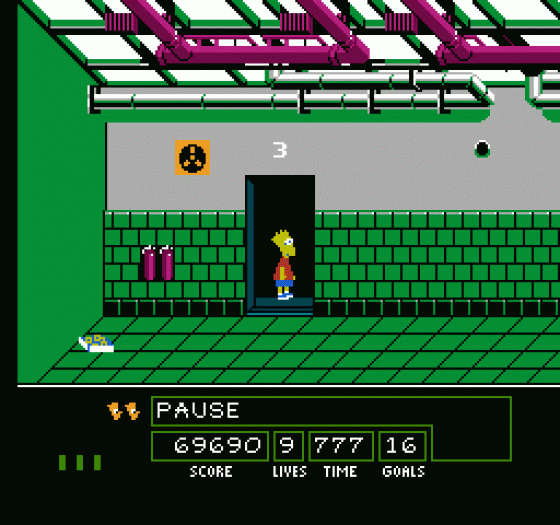 The Simpsons: Bart Vs. The Space Mutants Screenshot 12 (Nintendo (US Version))