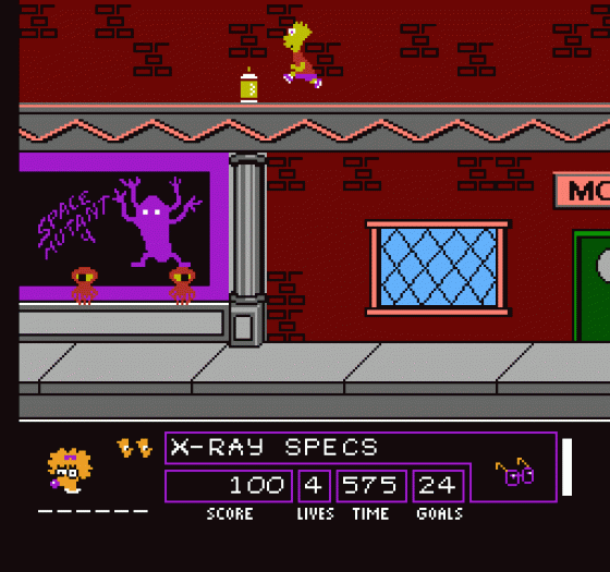 The Simpsons: Bart Vs. The Space Mutants Screenshot 39 (Nintendo (US Version))