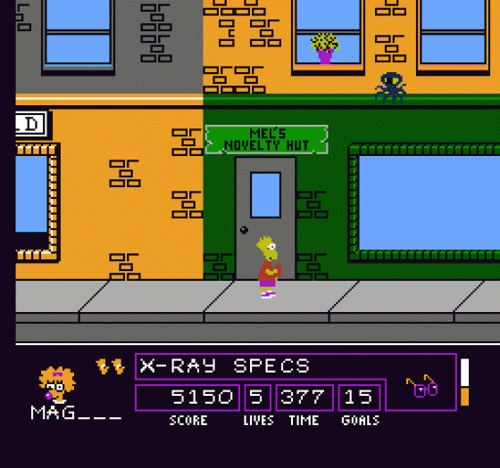 The Simpsons: Bart Vs. The Space Mutants Screenshot 59 (Nintendo (US Version))