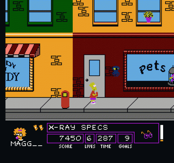 The Simpsons: Bart Vs. The Space Mutants Screenshot 67 (Nintendo (US Version))