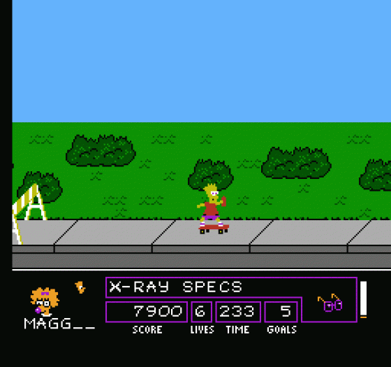 The Simpsons: Bart Vs. The Space Mutants Screenshot 76 (Nintendo (US Version))