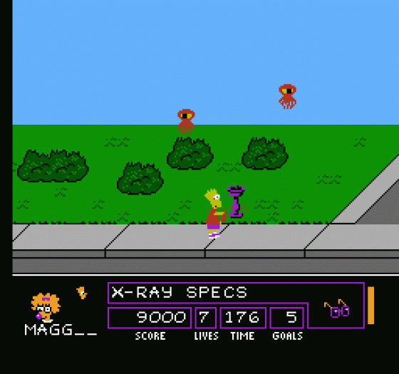 The Simpsons: Bart Vs. The Space Mutants Screenshot 82 (Nintendo (US Version))