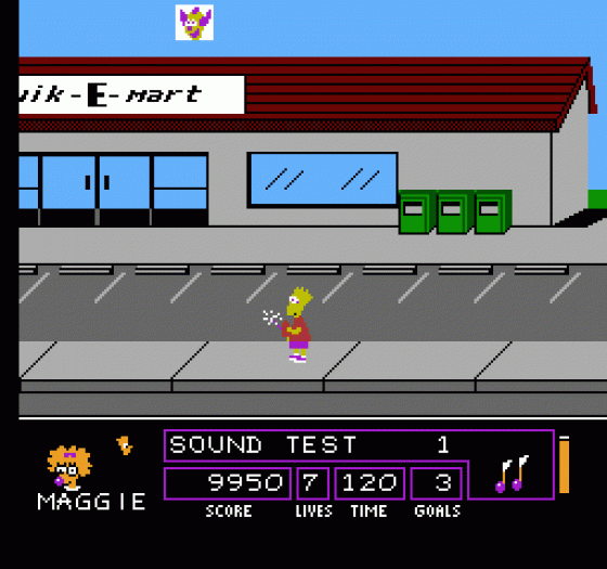 The Simpsons: Bart Vs. The Space Mutants Screenshot 88 (Nintendo (US Version))