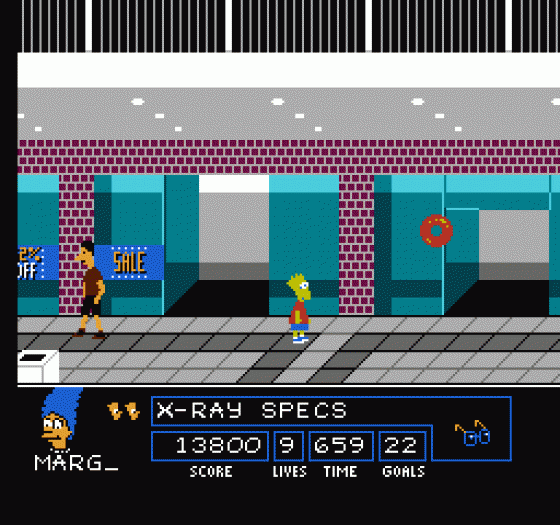 The Simpsons: Bart Vs. The Space Mutants Screenshot 105 (Nintendo (US Version))