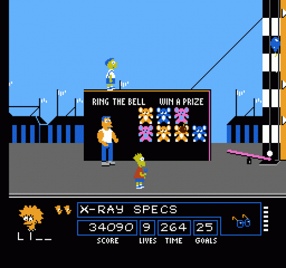 The Simpsons: Bart Vs. The Space Mutants Screenshot 180 (Nintendo (US Version))