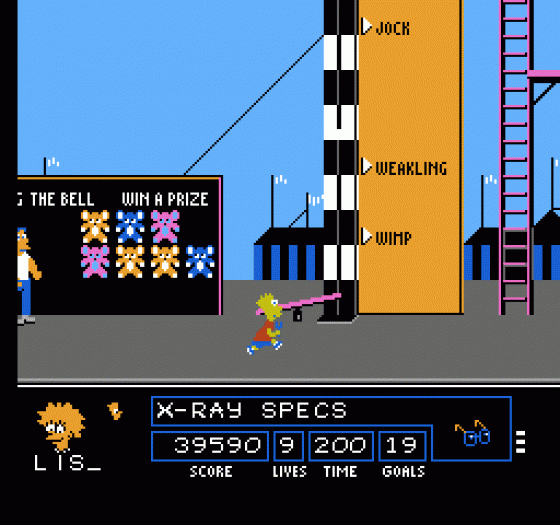The Simpsons: Bart Vs. The Space Mutants Screenshot 186 (Nintendo (US Version))