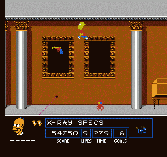 The Simpsons: Bart Vs. The Space Mutants Screenshot 222 (Nintendo (US Version))