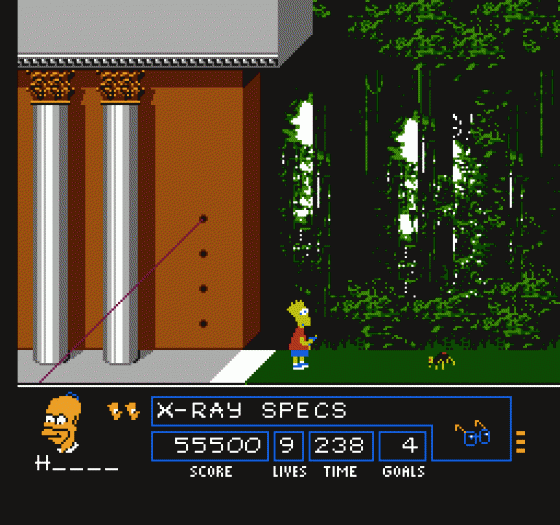 The Simpsons: Bart Vs. The Space Mutants Screenshot 229 (Nintendo (US Version))