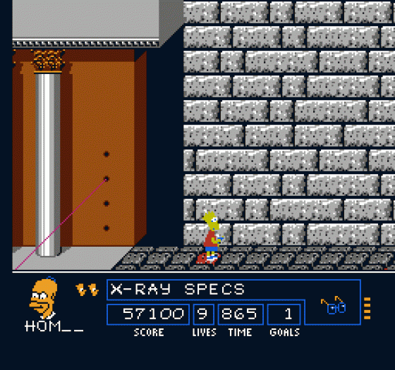 The Simpsons: Bart Vs. The Space Mutants Screenshot 245 (Nintendo (US Version))