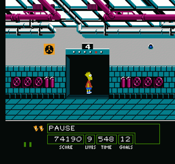 The Simpsons: Bart Vs. The Space Mutants Screenshot 328 (Nintendo (US Version))